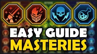 Masteries Beginner Guide: Warmaster or Helmsmash? What Masteries to choose for All Champions in Raid