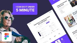 FIGMA Tutorial 2023 - Saas Landing Page Desktop
