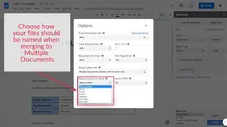 Mail Merge to Letters from Google Docs into PDF Files using Quicklution's Mail Merge add-on