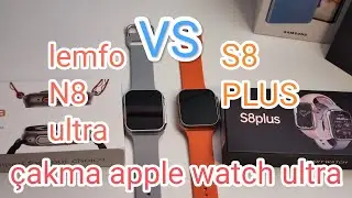 2 Çakma Apple watch ultra (lemfo vs s8plus)#smartwatch
