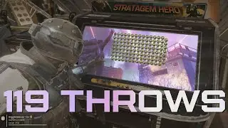 Helldivers 2 - 119 Throws - Stratagem Hero