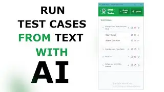 An AI Test Automation Tool | Chrome Browser Extension