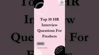 Top 10 HR Interview Questions For Freshers |Codecrushers #coding #interview #likeshort #likeforlikes