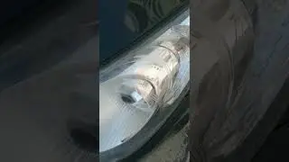 после полировки фар. вот так