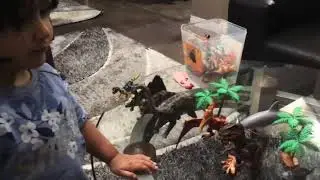 2 year old dinosaur expert