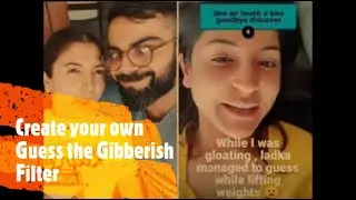 How to Make Instagram Gibberish And More Filters | AR Studio