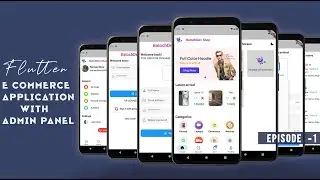Flutter X Firebase E-Commerce App • Introduction and Users & Admin Application Demo | Part 1