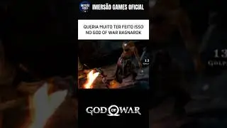 COISAS QUE FALTARAM NO GOD OF WAR RAGNAROK #shorts