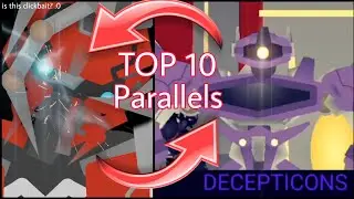 TOP 10  Transformers parallels [Ray-verse/Star-verse] Stick nodes