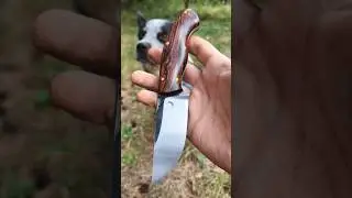 IRONWOOD FRONTIER #trollsky #knifemaking #handmade #shorts