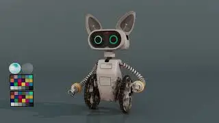 SEN animated short - robot turntable