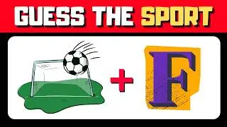 Guess the Sport by Emoji? ⚽🏀🏈 Emoji Quiz