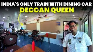 Premium Train Journey  in Deccan Queen with Dining car | Pune Mumbai best train