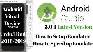 Create Android Virtual Device Emulator for android studio 2018