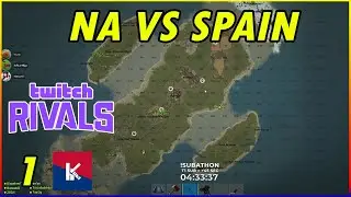 hjune Plays In 100 000$  Twitch rivals Rust 40v40 NA vs SPAIN RIVALS | Part 1