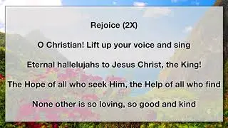 He Lives - I Serve A Risen Savior (With Lyrics)