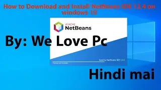 How to Install Netbeans IDE 12.4 with Java 16.0.1 on Windows10