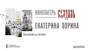 Выступление на питчинге