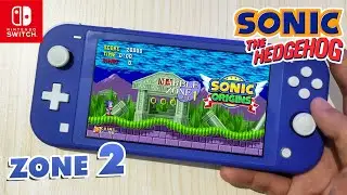 SONIC ORIGINS | Sonic The Hedgehog - Zone 2 - Marble Zone (Nintendo Switch Lite) Indonesia