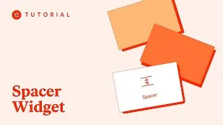 How To Use the Spacer Widget in Elementor