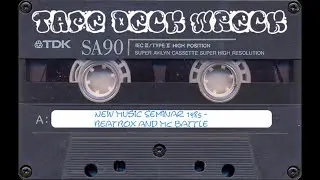 New Music Seminar 1985 - BeatBox and MC battle