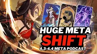 HUGE META SHIFT || Genius invokation TCG 4.3 - 4.4 Meta Podcast Genshin TCG
