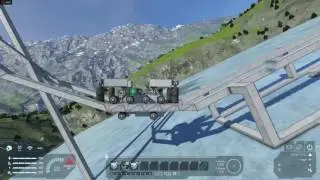 Space Engineers - Wheel+Rotor Tram v2