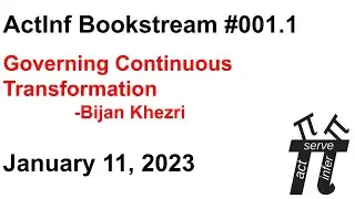 Active Inference BookStream 