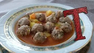 Boiled Meatballs Recipe | Turkish Meatball Soup | Meatball Recipe