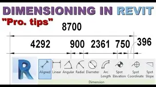 DIMENSIONING IN REVIT