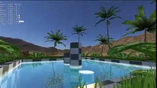 Realistic water with waves, foam, reflection and refraction at UPBGE!