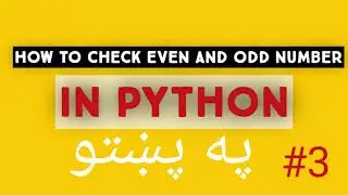 Check Even or Odd Number in Python | Python Problem Solving Tutorial #3