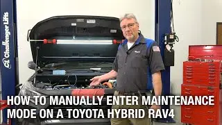 How to Manually Enter Maintenance Mode on a Toyota Hybrid RAV4 | Tech Tip