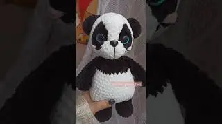 игрушки ручной работы♥️ #вязание #toys  #панда #knitting #amigurumi #амигуруми