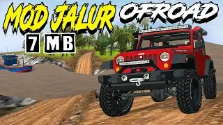 RILLIS MOD MAP JALUR EXTREME ROFROAD | BUSSID V3.7 | MOD BY X PLAY KEMBAR | MOD BUSSID TERBARU