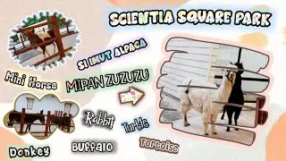 Kenalan sama si imut Alpaca Mipan Zuzuzu di Scientia Square Park// Tempat Instagramable di Tangerang