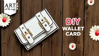 DIY Wallet Card | Leather Wallet | Handmade Wallet | Creative Craft Ideas | 