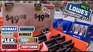 Black Friday Gift Center and FREE BOGO Tools at Lowe's