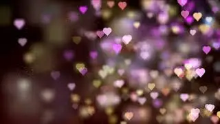 Hearts 🧡 vs. City lights 🔆 Background | Love | Glow | Light | Neon | Trend | Abstract | Romantic |