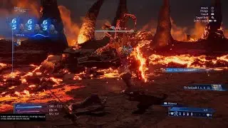 CRISIS CORE – Ifrit Battle