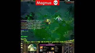 Magnus Rampage 220V⚡ #shorts #dota #iccup #dreedwodota #wodota #game #respect #reaction #w