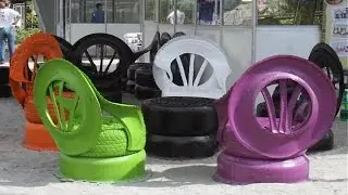 Creative Ways To Reuse Old Tires As A Garden Decoration Ideas