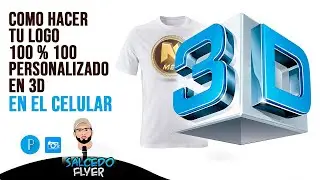 Como hacer un Logo 3D en el celular con app
