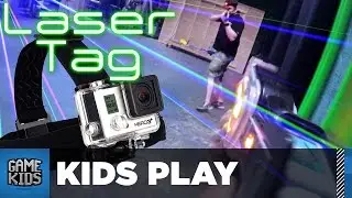 Laser Tag at the Rooster Teeth Office - Kids Play