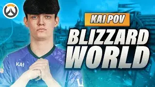 KAI RUNS BLIZZARD WORLD (Overwatch Pro Gameplay)