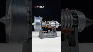 Brushless turbofan with huge power