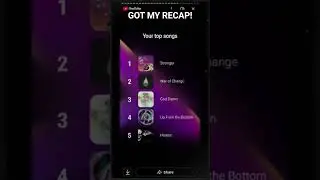 GOT MY YT RECAP 