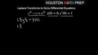 Using Laplace Transforms to Solve Differential Equations