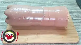 Homemade sausage in a bottle, delicious and easy recipe # 9