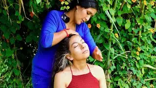 Esperanza's soft whispering ASMR massage with soothing sounds for sleep & relaxation